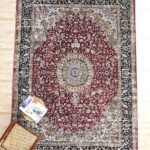 Durable machine-made rug with modern design, soft texture, and long-lasting quality for home décor.