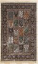 Machine-made rug with modern patterns, soft texture, and long-lasting durability for home décor.