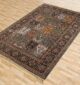 Machine-made rug with modern patterns, soft texture, and long-lasting durability for home décor.