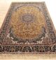 Machine-made rug with modern patterns, soft texture, and long-lasting durability for home décor.