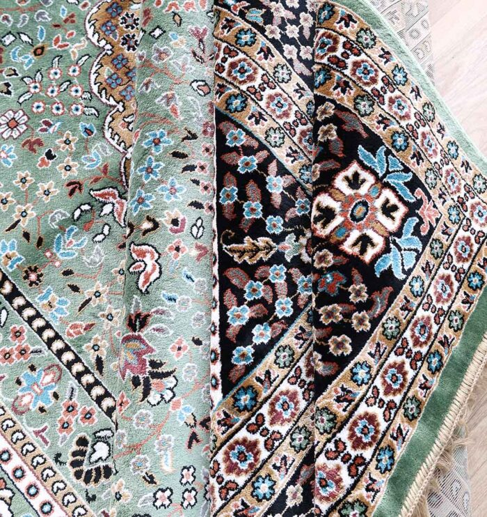 Machine-made rug featuring durable construction, stylish patterns, and easy-care design for modern homes.