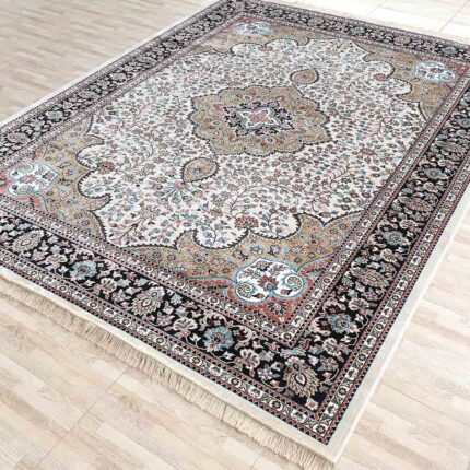 Upgrade your space with the durability and elegance of this machine-made rug.