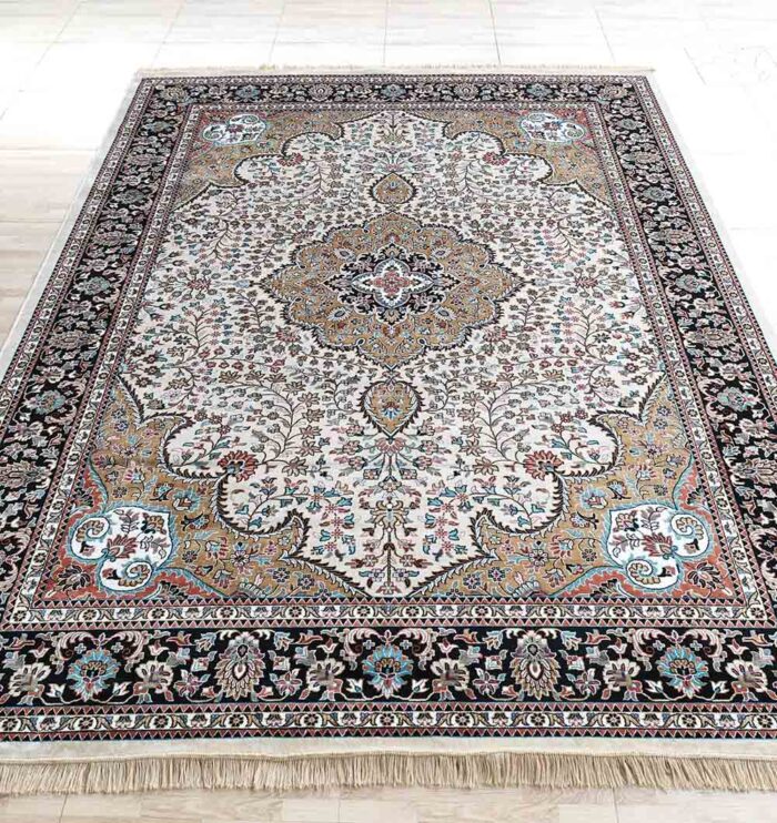 Upgrade your space with the durability and elegance of this machine-made rug.