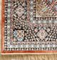 Durable machine-made rug with modern design, soft texture, and long-lasting quality for home décor.