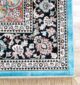 Durable machine-made rug with modern design, soft texture, and long-lasting quality for home décor.