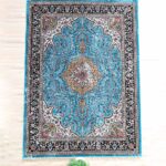 Durable machine-made rug with modern design, soft texture, and long-lasting quality for home décor.