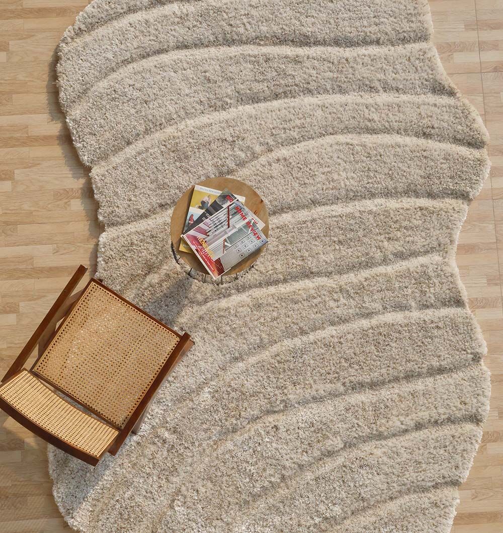 Shaggy Shape Rug – Cozy Comfort & Stylish Living Room Elegance Soft shaggy shape rug designed for living rooms, offering cozy comfort, modern style, and long-lasting quality.