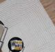 Modern carpet for living room and bedroom, designed with elegant patterns and durable quality for home décor in Dubai.