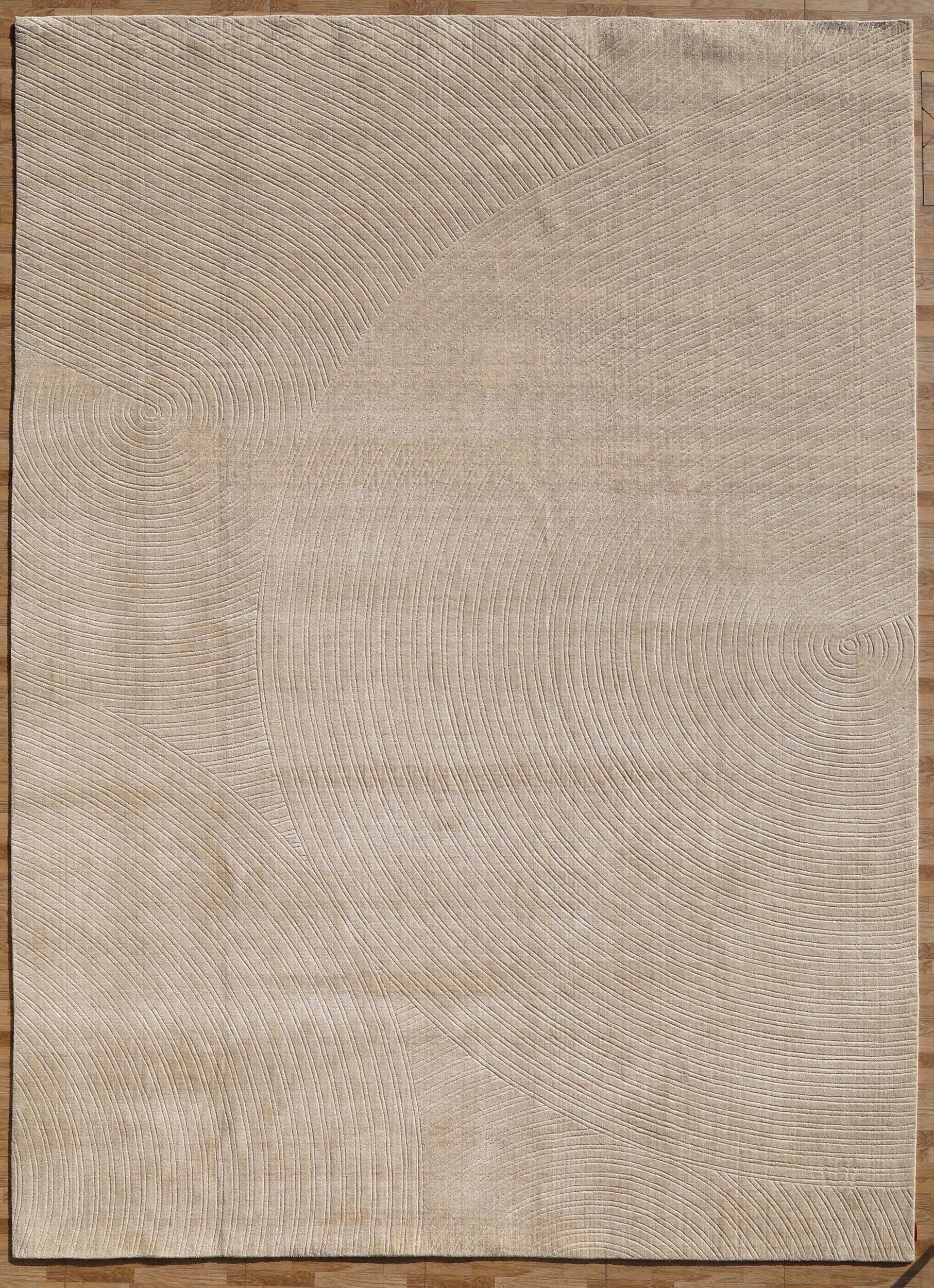 Custom Handmade Rugs | Wool Living Room Rugs UAE Handmade wool rug hand woven in India for modern homes UAE