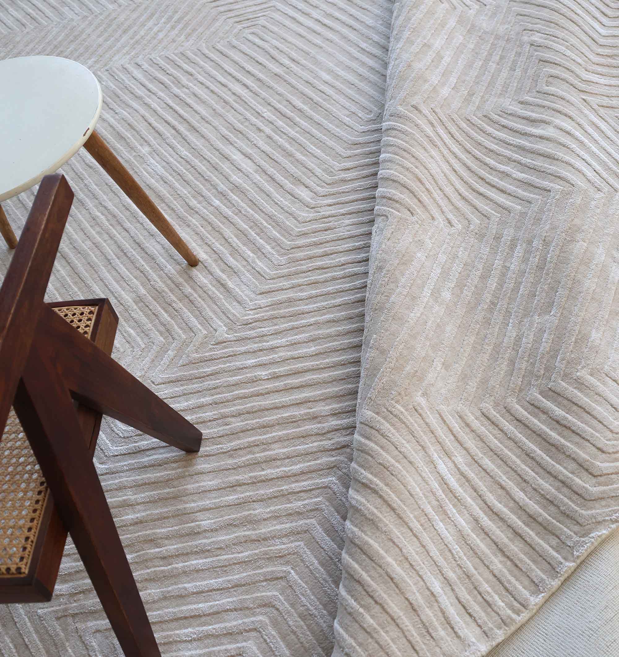 Best Handmade Tufted Rugs | Ramsha Home Dubai Handmade wool rug hand woven in India for modern homes UAE