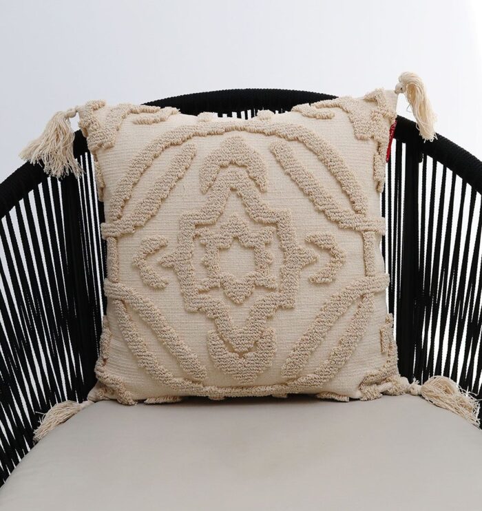 Handmade decorative cushion for living room, bedroom, and home décor styling