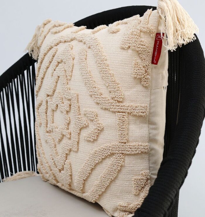 Handmade decorative cushion for living room, bedroom, and home décor styling