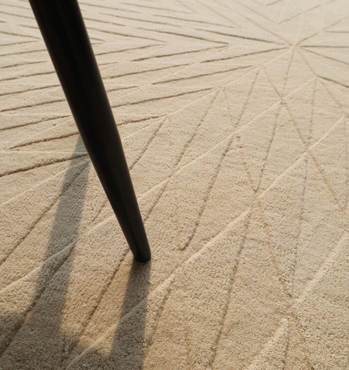 Elegant modern carpet for living room and bedroom in Dubai, stylish design with durable texture for home décor.