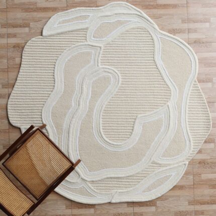 Modern carpet for living room in Dubai with elegant design, durable finish, and soft texture for home décor.