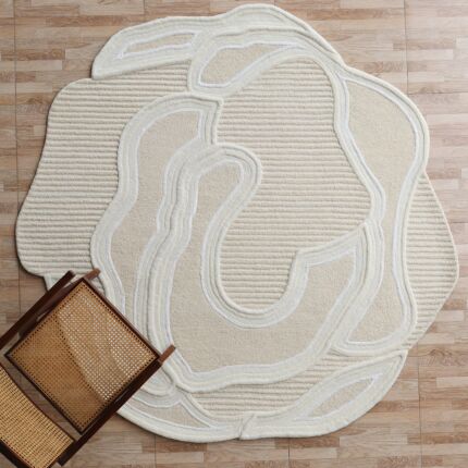 Modern carpet for living room in Dubai with elegant design, durable finish, and soft texture for home décor.