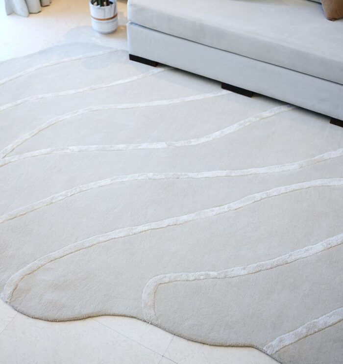 Handmade rugs Dubai – best tufted rugs and carpets for living room and bedroom in UAE homes.