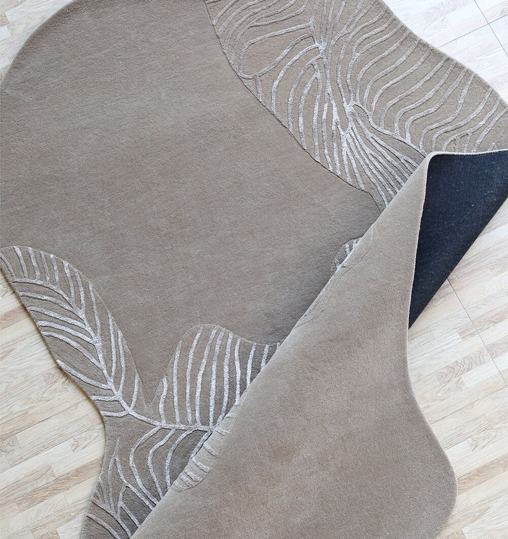 HTWV-137 (3) Natural White Color Handmade Area Rug - HTWV-137 (200x300 cm) - Image 2