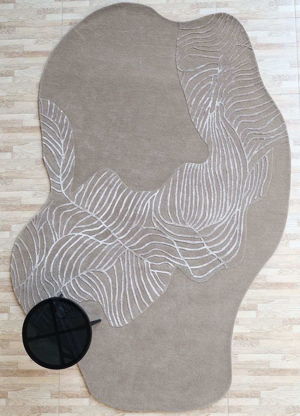 HTWV-137 (6) Natural White Color Handmade Area Rug - HTWV-137 (200x300 cm) - Image 4
