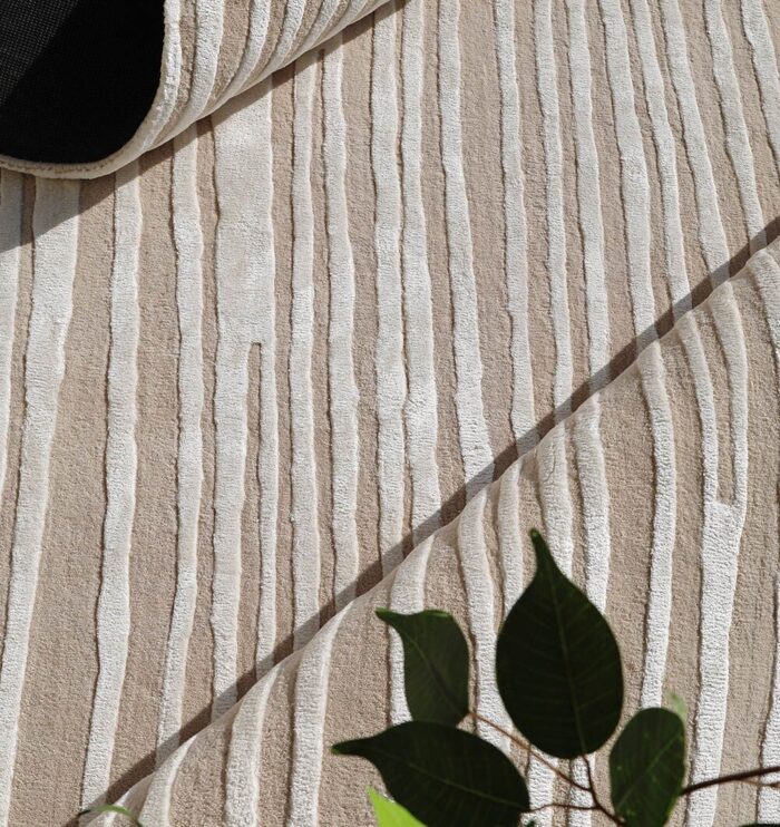 Elegant modern carpet for living room and bedroom, premium design with durable texture, perfect home carpet in Dubai.
