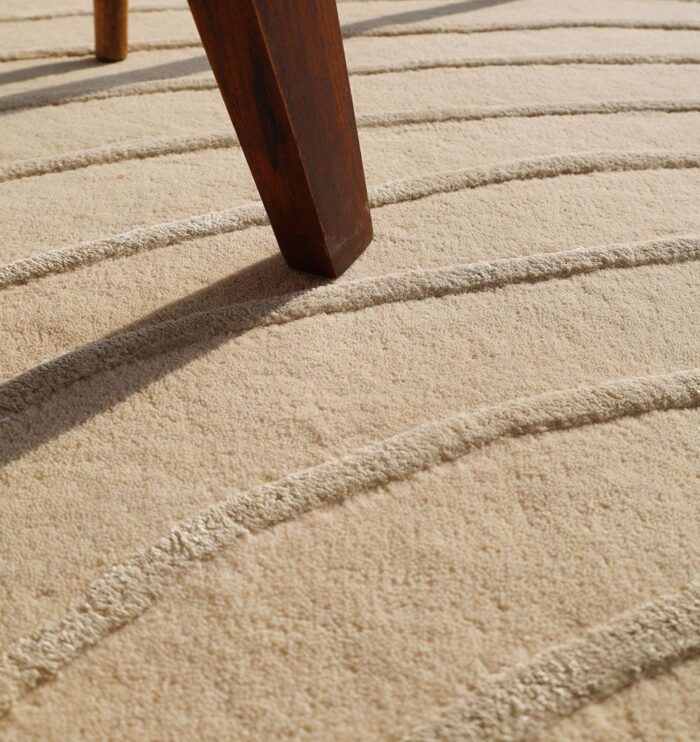 Elegant modern carpet for living room and bedroom, premium design with durable texture, perfect home carpet in Dubai.