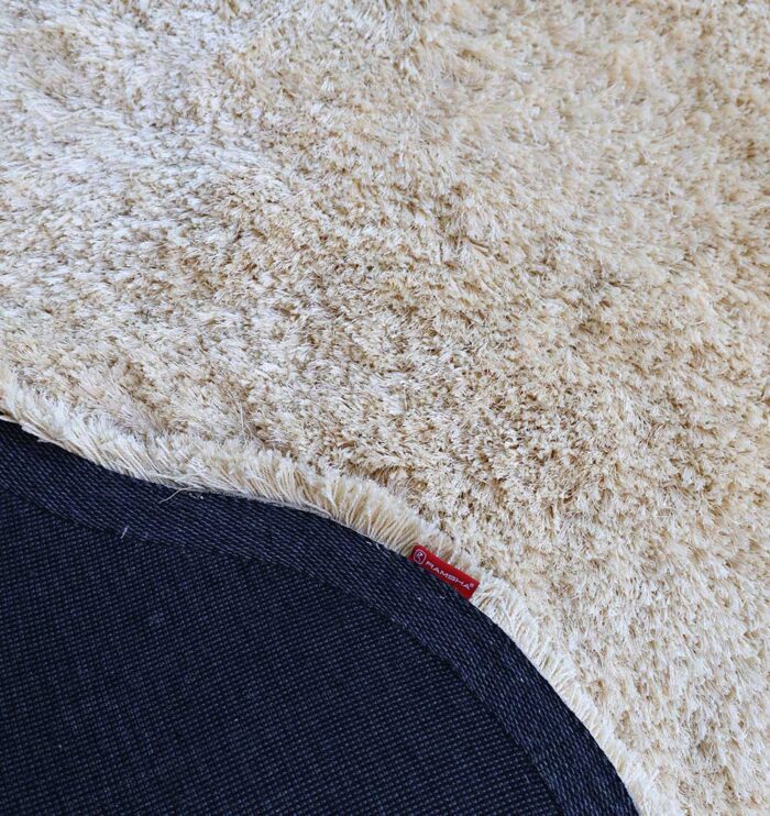 Handmade rug with soft shag texture and white fur design, perfect for adding warmth, elegance, and comfort to modern homes in Dubai and across UAE.