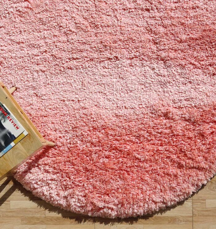 Handmade rug with soft shag texture and white fur design, perfect for adding warmth, elegance, and comfort to modern homes in Dubai and across UAE.