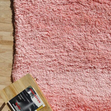 Handmade rug with soft shag texture and white fur design, perfect for adding warmth, elegance, and comfort to modern homes in Dubai and across UAE.