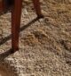 Handmade wool rug with soft white fur shag texture, adding warmth and luxury to living room or bedroom décor in Dubai and across UAE.