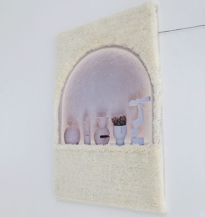Handcrafted wall hanging planters and fabric wall hangings perfect for outdoor and indoor wall decor