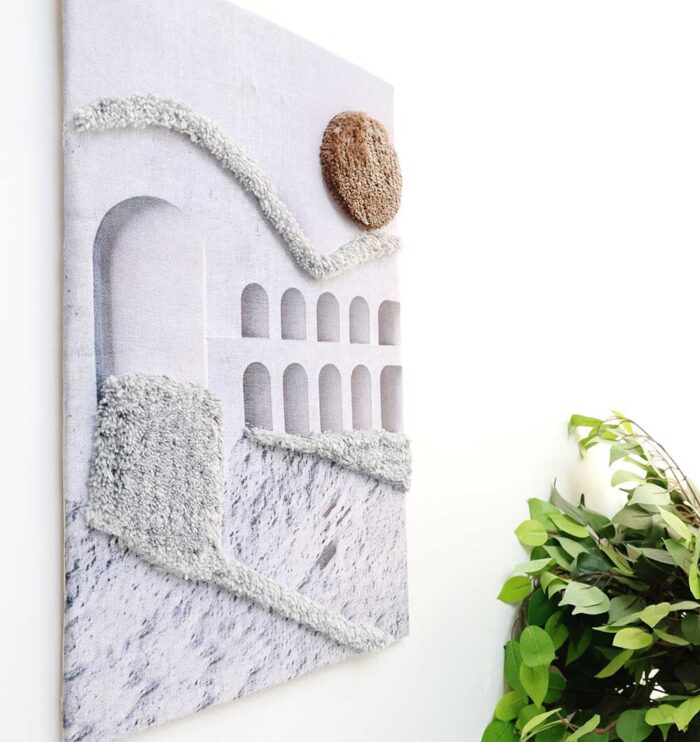 Simple wall hanging decor for modern home wall decor, wall art Dubai, and outdoor wall hangings
