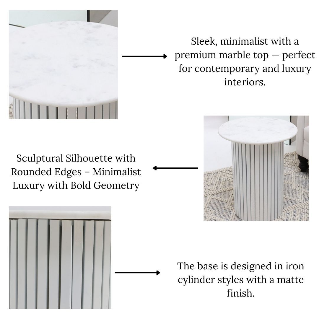 Iron Side Table Iron Side Table – Modern Living Room Furniture Dubai