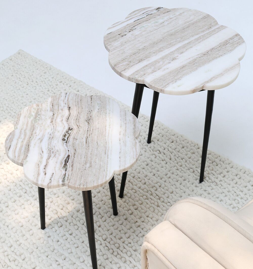 Side Table – Elegant Living Room & Bedroom Furniture Luxury modern side table by Ramsha Home رمشا المنزل for stylish interiors