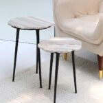 Luxury modern side table by Ramsha Home رمشا المنزل for stylish interiors