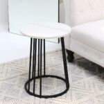 Luxury modern side table by Ramsha Home رمشا المنزل for stylish interiors