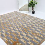 Handmade rug Dubai – elegant tufted carpet for bedroom and living room flooring.