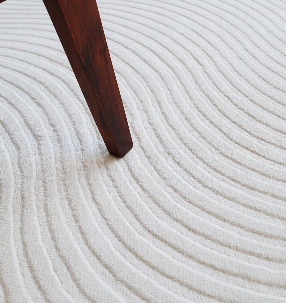 CMN-85 (3) Rectangle White Color Novara Rug  - CMN 85 (200x300 cm) - الصورة 3