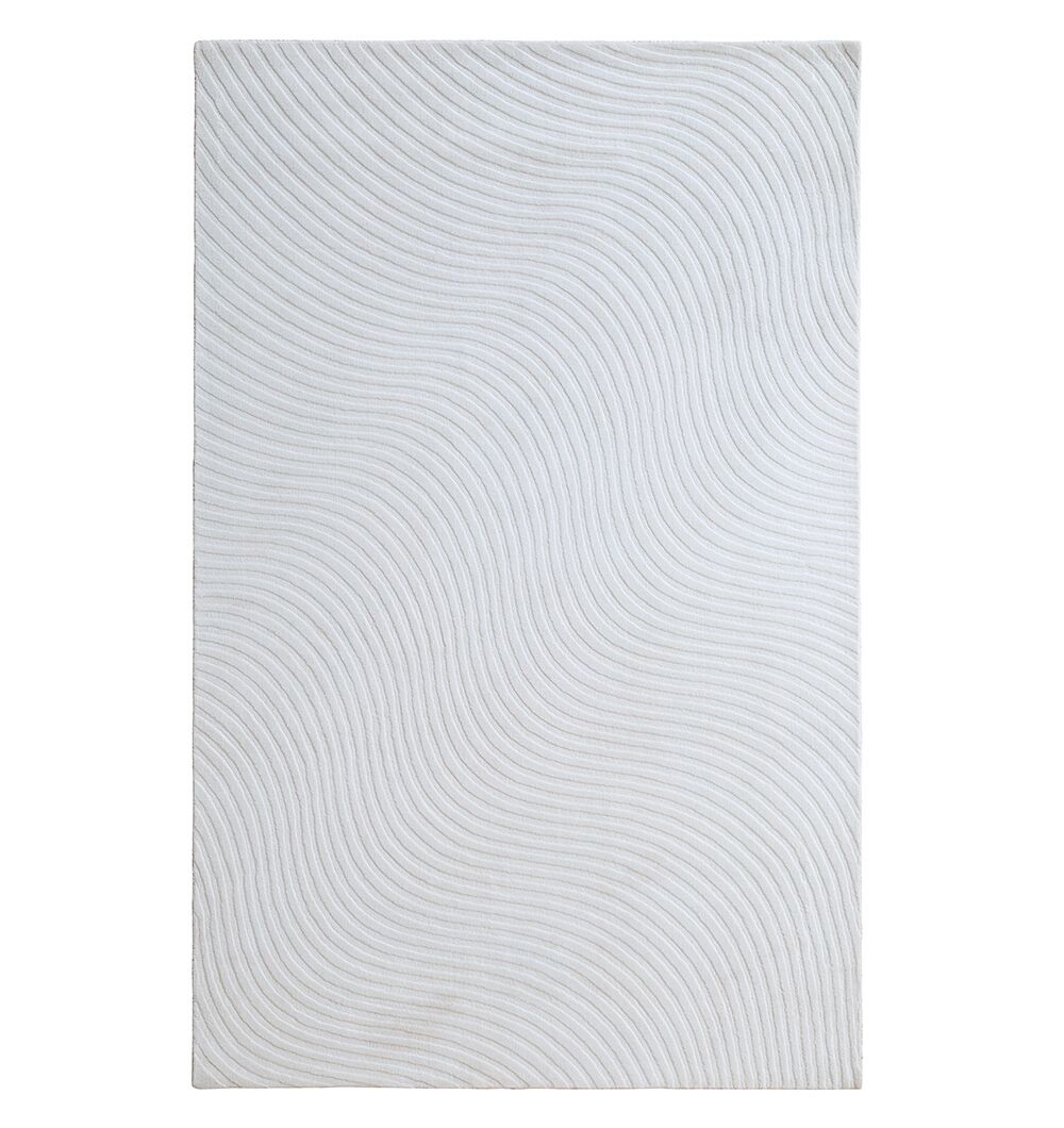 CMN-85 (6) Rectangle White Color Novara Rug  - CMN 85 (200x300 cm) - الصورة 5