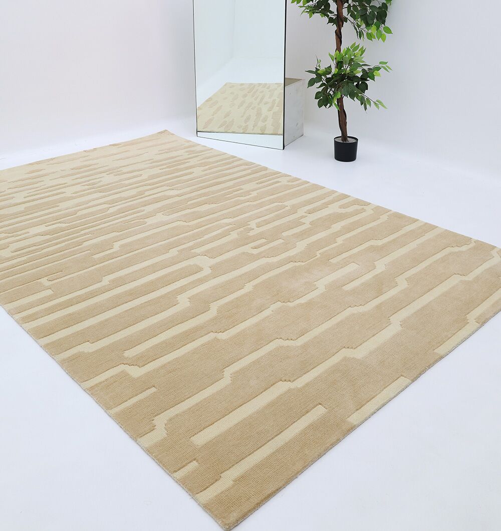 CMN-88 Dark Beige Home Decor Rug  - CMN 88 (200x300 cm) - Image 1