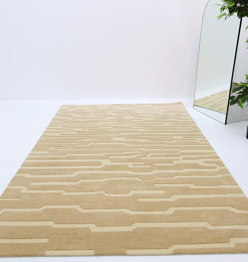 CMN-88 (3) Dark Beige Home Decor Rug  - CMN 88 (200x300 cm) - Image 2