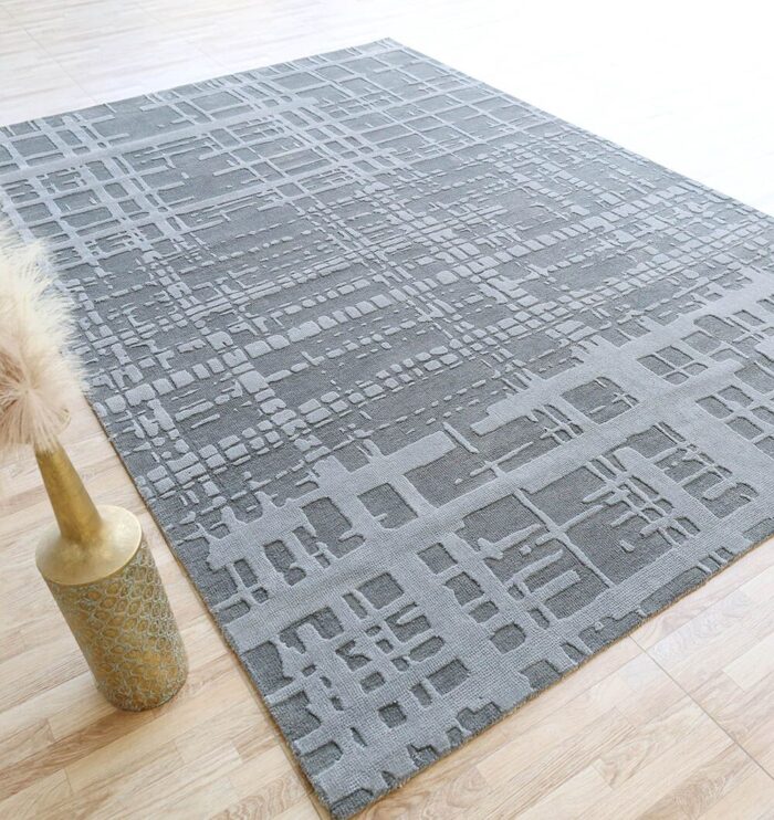Luxury handmade tufted rug Dubai – stylish carpet for bedroom and living room flooring.