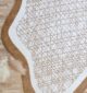 Novara Shape White & Beige Area Rug  - CMN 90 (200x300 cm) - Image 4