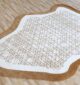Novara Shape White & Beige Area Rug  - CMN 90 (200x300 cm) - Image 3