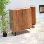 Modern two door cabinet by Ramsha Home رمشا المنزل for stylish storage and home interiors