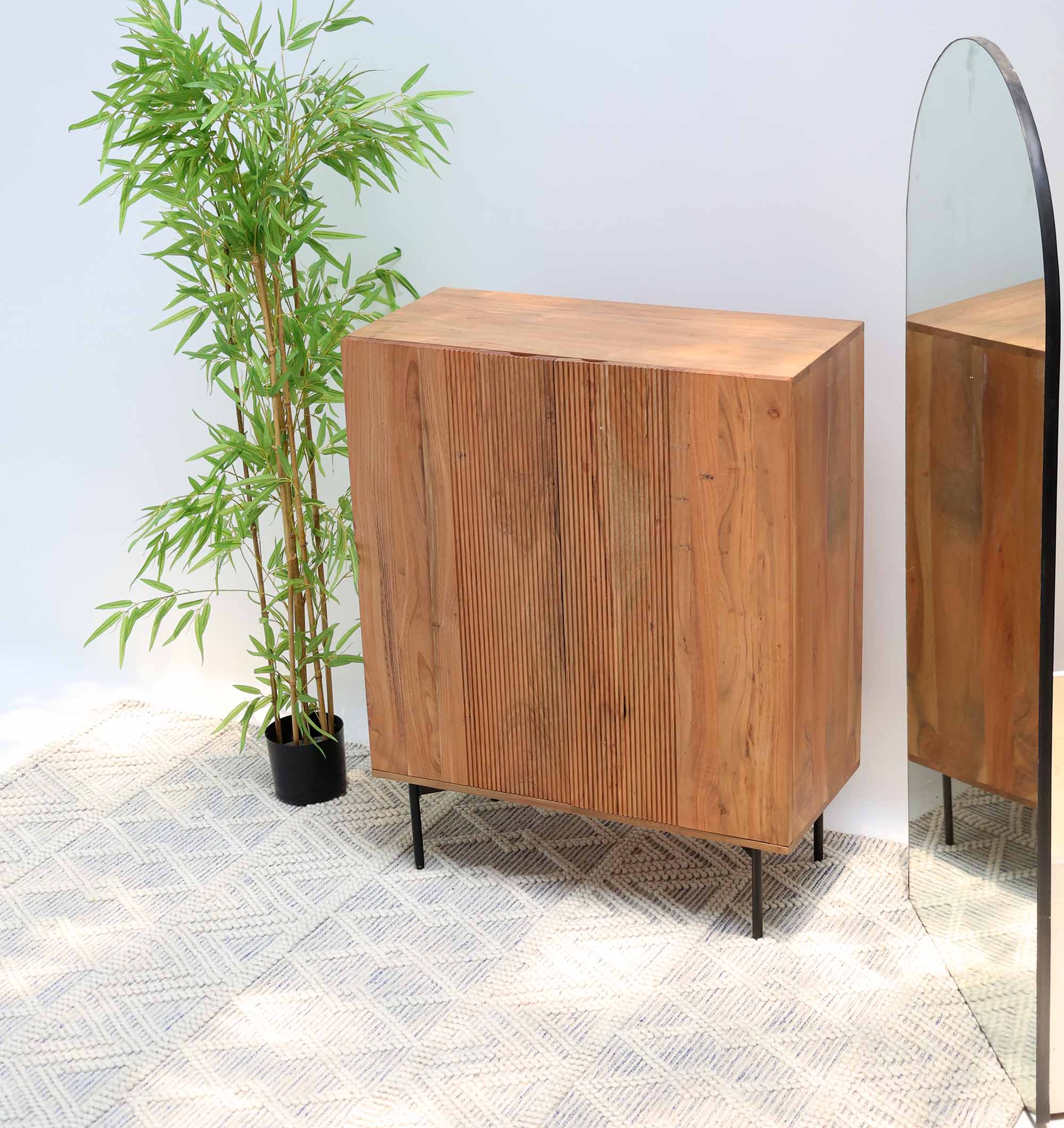 Two Door Cabinet – Modern Storage Furniture by Ramsha Home Modern two door cabinet by Ramsha Home رمشا المنزل for stylish storage and home interiors