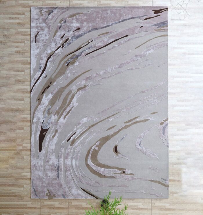 Elegant handmade rugs Dubai collection featuring modern big rugs for living room, tufted bedroom rugs, and premium living room carpets in UAE homes.