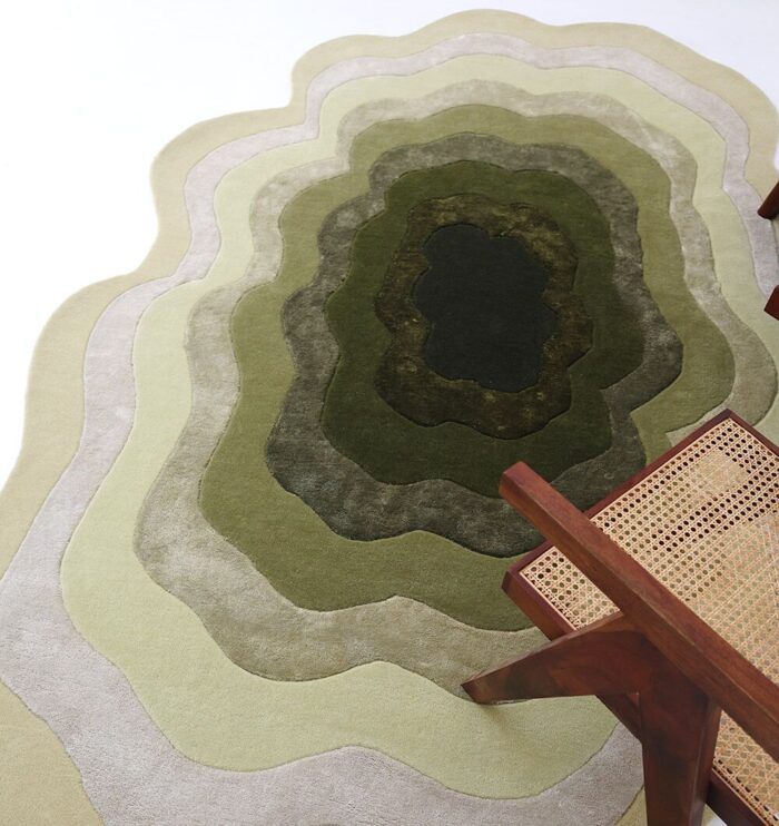 Handmade rugs by Ramsha Home رمشا المنزل with elegant textures for modern flooring