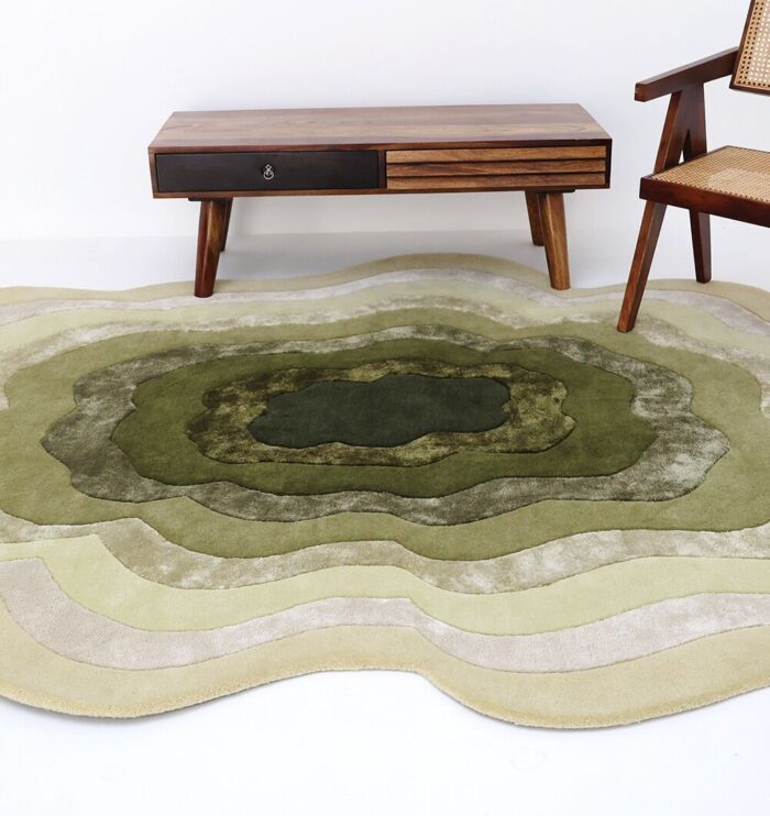 Handmade rugs by Ramsha Home رمشا المنزل with elegant textures for modern flooring