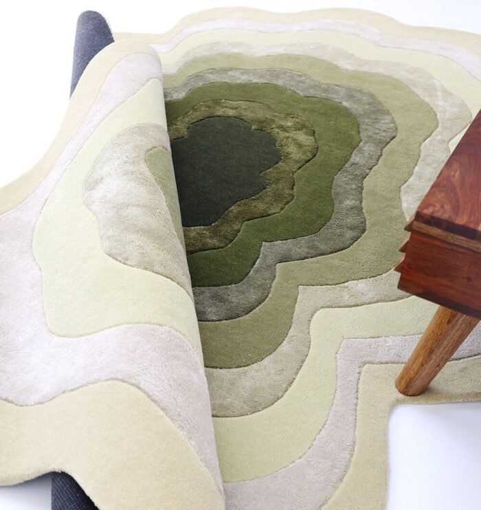 Handmade rugs by Ramsha Home رمشا المنزل with elegant textures for modern flooring