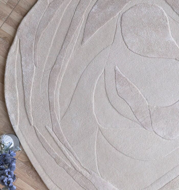 Elegant handmade rugs by Ramsha Home رمشا المنزل crafted for luxury interiors