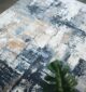 Elegant Turkish polyester rug, washable indoor and outdoor carpet, perfect for living room, bedroom rugs, and stylish homes across UAE.